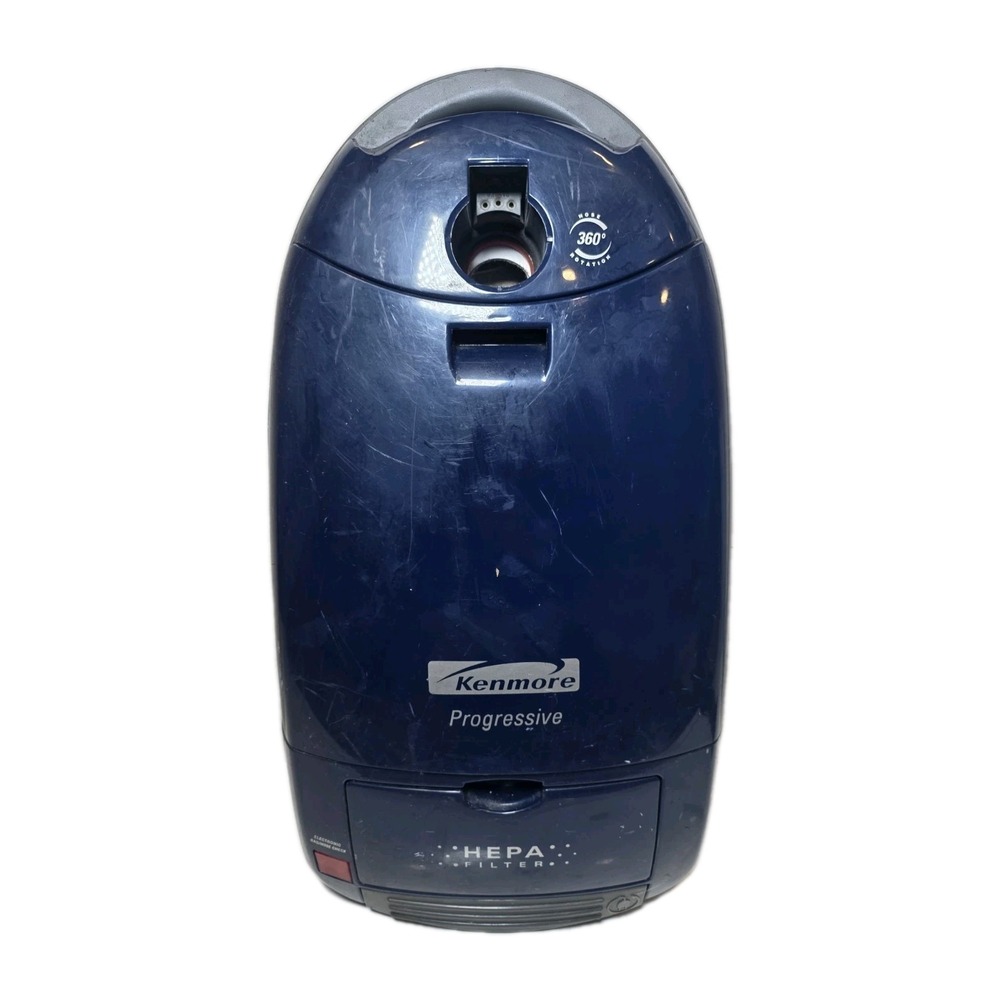 Kenmore 116 Progressive True HEPA 360 Vacuum Canister Only Blue - Tested